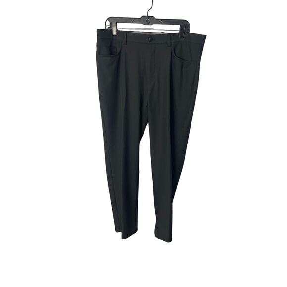 Greg Norman solid black golf pants w/ pockets men's size 36 x 30 - Picture 1 of 3
